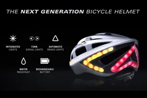Lumos, el casco para bicicleta con alumbrado para la circulación
