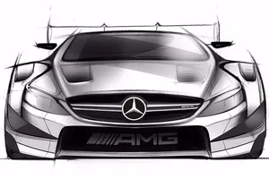 Primeros bocetos del Mercedes-AMG C 63 Coupé DTM de 2016
