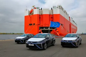 Los primeros Toyota Mirai llegan a Europa