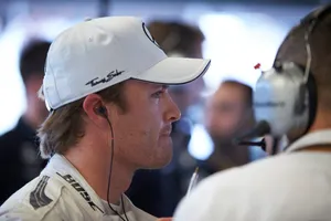 Rosberg achaca al viento su salida de pista en Austin