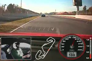 Así es una vuelta al Circuito de Montmeló con el Audi R8 Plus 2015