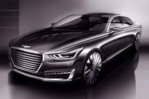 Hyundai Genesis G90, primeros bocetos de la recién formada compañía