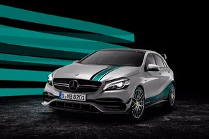 Un Mercedes A45 AMG Edición Especial F1 para celebrar el doblete