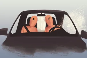 ZF presenta su airbag central delantero