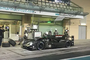 Accidente del Porsche 919 Hybrid en el test de Abu Dhabi