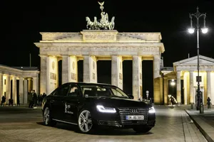 Un Audi A8 autónomo fue estrella de la Berlinale