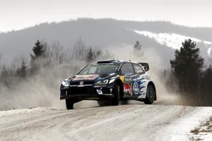 Sébastien Ogier lidera el Rally de Suecia con el podio más caro