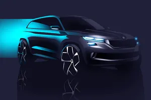 Skoda VisionS, otro pequeño adelanto de este SUV que veremos en Ginebra 2016