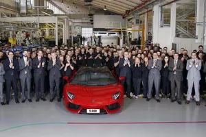 El Lamborghini Aventador supera las 5.000 unidades unidades producidas