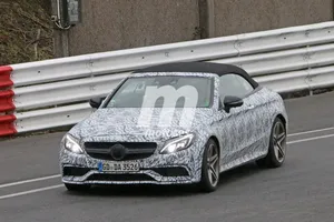 Un último vistazo ‘furtivo’ al Mercedes-AMG C63 Cabrio antes de su debut