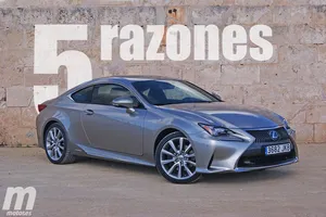 Lexus RC 300h, 5 razones para hacerte con este deportivo híbrido