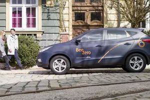 Beezero será el primer servicio de coche compartido con Hyundai ix35 de hidrógeno