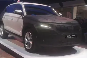 El SUV de Skoda se desvela parcialmente en una presentación