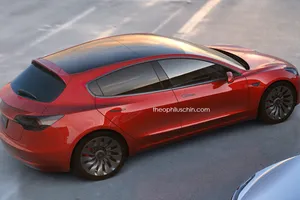 Así podría ser el Tesla Model 3 Hatchback