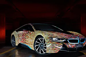 BMW i8 Futurism Edition, un 'art car' creado por BMW y Garage Italia Customs