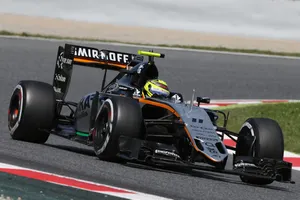 Cara y cruz para Sergio Pérez y Nico Hülkenberg en la clasificación del GP de España