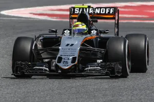 Sergio Pérez, satisfecho con las mejoras de Force India