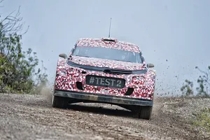 Positivo test del Citroën C3 WRC 2017 en Portugal