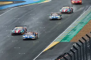 Así celebra Ford su victoria en las 24 Horas de Le Mans 2016