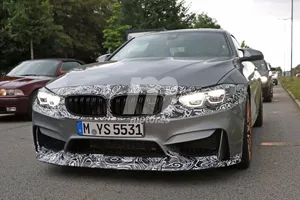 BMW M4 Coupe 2017, primeras fotos espía de su 'facelift': ¿qué novedades tendrá?