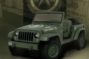 Jeep Wrangler 75th Salute: estilo militar para este prototipo de aniversario