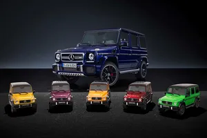 Mercedes-AMG G63 Crazy Colours: añade color a tu oficina con estas maquetas