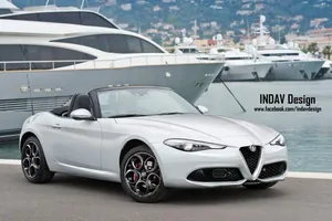 Alfa Romeo Spider 2017: así sería un descapotable basado en el Alfa Giulia