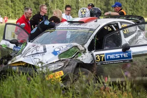 Lorenzo Bertelli causa baja en el Rally de Alemania