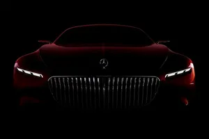 Vision Mercedes-Maybach 6, se desvela su frontal con este segundo anticipo