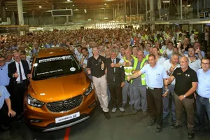 El nuevo Opel Mokka X comienza a fabricarse en Figueruelas