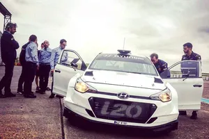 Varios pilotos españoles en los test del Hyundai i20 R5