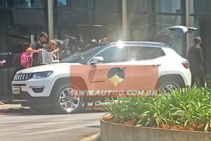 Así es el Jeep Compass 2017 fotografiado al desnudo