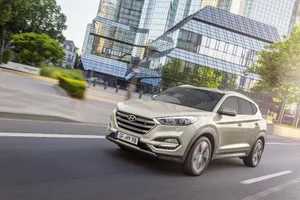 España - Agosto 2016: El Hyundai Tucson sorprende a todos