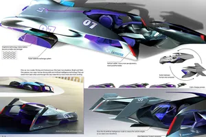 ¿Así serán los prototipos de Le mans en 2030?