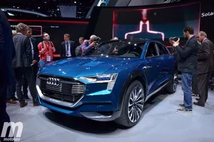 Audi e-tron, así se llamará el primer modelo puramente eléctrico de los cuatro aros