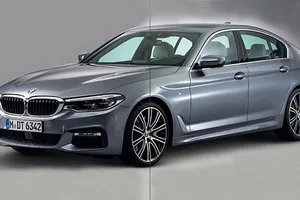 Filtrado el BMW Serie 5 2017: así es el hermano pequeño del Serie 7