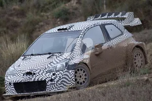 Accidentado test de Toyota y M-Sport en Barcelona