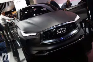 El Infiniti QX Sport Inspiration Concept saluda desde París 2016