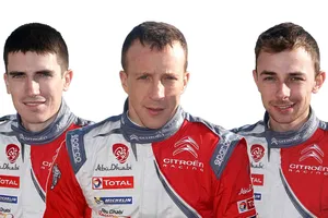 Meeke, Lefebvre y Breen, pilotos de Citroën en el WRC