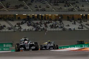 Maxima igualdad entre Hamilton y Rosberg