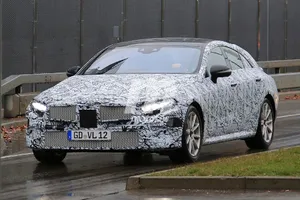 Mercedes CLS 2018: cazado por primera vez la nueva berlina deportiva