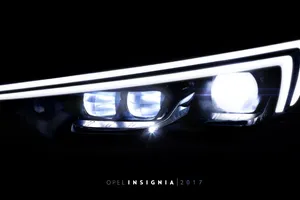 Opel comienza a destapar el Insignia mostrando sus nuevos faros IntelliLux LED