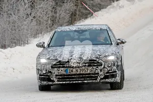 Cazado el Audi A8 2017 en sus pruebas de invierno