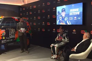 Dakar 2017: Isidre Esteve presenta su proyecto