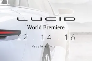 Lucid Motors confirma la fecha de presentación de su berlina eléctrica