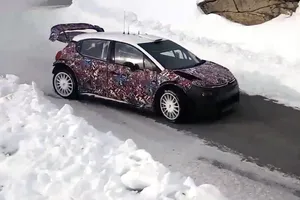 La nieve toma protagonismo en los test del WRC