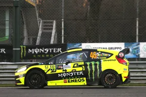 Valentino Rossi afianza su liderato del Monza Rally Show