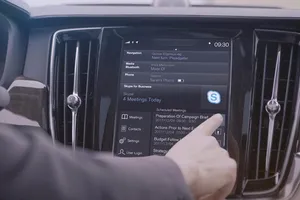 Volvo incorpora Skype a la Serie 90: mejorando la productividad al volante