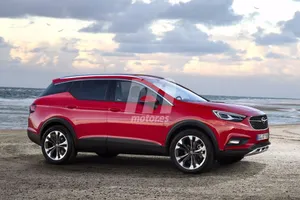 Te anticipamos el aspecto del Opel Grandland X 2018 con esta recreación