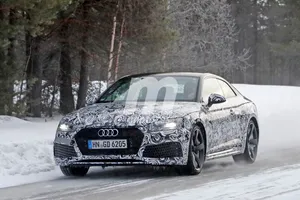 Audi RS5 Coupe: Últimas pruebas antes de su presentación en Ginebra 2017